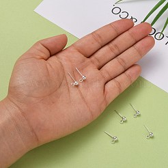 925 Sterling Silver Stud Earring Findings&nbsp;LS-STER-S002-49