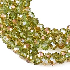 Electroplate Glass Beads Strands&nbsp;LS-EGLA-A034-T4mm-J02