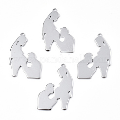 Non-Tarnish 201 Stainless Steel Pendants&nbsp;STAS-N098-068P