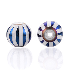 Electroplate Glass Beads&nbsp;EGLA-T009-15D