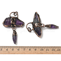 Natural Amethyst Big Pendants&nbsp;G-H332-07R-03