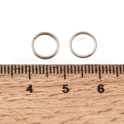 304 Stainless Steel Split Rings&nbsp;STAS-P223-22RG-09