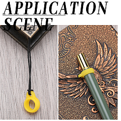 60Pcs 2 Style Silicone Pendant&nbsp;SIL-GF0001-42A