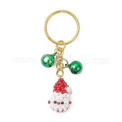 Santa Claus Glass Keychains&nbsp;KEYC-MZ00054