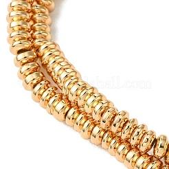 Electroplated Synthetic Non-Magnetic Hematite Beads Strands&nbsp;G-H020-J01-03