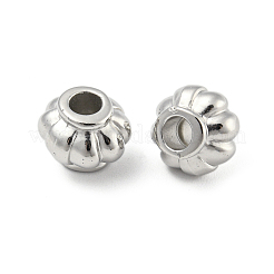 CCBプラスチックビーズ  プラチナ  ランタン  10.5x8.5mm  穴：4mm&nbsp;CCB-P013-24D-P