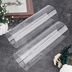 2Pcs Transparent Acrylic Pipe&nbsp;AJEW-BC0011-08