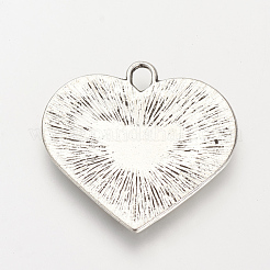 Tibetan Style Alloy Pendants&nbsp;TIBE-S303-23AS-RS