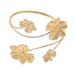 304 Stainless Steel Open Upper Arm Cuff Bangles for Women&nbsp;SA-CBA2C9D-06B