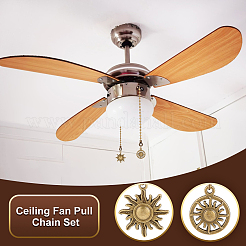 Alloy Ceiling Fan Pull Chain Extenders&nbsp;FIND-AR0002-80