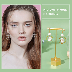 200Pcs 2 Colors Brass Earring Hooks&nbsp;KK-CN0001-77