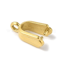 304ステンレススチール製アイスピックピンチベイル  ゴールドカラー  10.5x4mm  穴：1.2mm  ピン：0.8mm&nbsp;STAS-Z058-01G-08