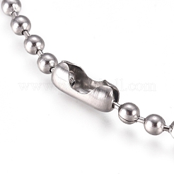 Tarnish Resistant 304 Stainless Steel Ball Chain Bracelets&nbsp;X-STAS-D233-01P