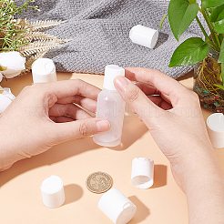 30種類のスタイルのPPプラスチックプレスキャップ3個  交換用ディスクトップ  ディスペンシング ローション ボトル クロージャー  コラム  ホワイト  20.5~26.5x22~27mm  内径：18~24.5mm  10個/スタイル&nbsp;AJEW-BC0003-83C