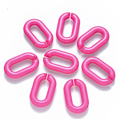 Opaque Acrylic Linking Rings&nbsp;OACR-S036-006A-G05