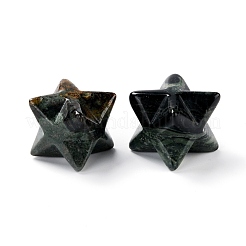 天然混合石彫刻ヒーリングクリスタルマカバスターオーナメント  ホームオフィスデスク装飾  20x20x20mm&nbsp;G-C234-02