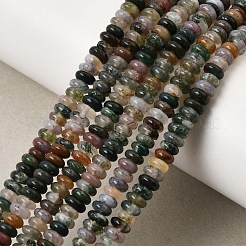 Natural Indian Agate Beads Strands&nbsp;G-N0173-04-2x4mm