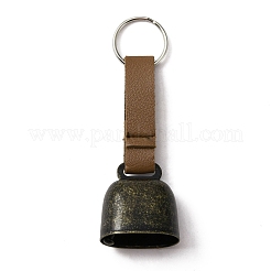 Iron Dog Bell Keychains&nbsp;FIND-WH0125-48