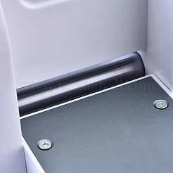 手動型抜き・エンボス加工機  アート＆クラフト用  スクラップブッキングとカード作成  2個のカッティングパッド付き  ホワイト  19.5x7.5x12cm&nbsp;DIY-K023-01
