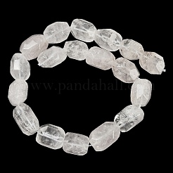 Natural Quartz Crystal Beads Strands&nbsp;G-F796-C11-01