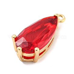 Brass Pave Cubic Zirconia Pendants&nbsp;LS-KK-Q801-01G-03