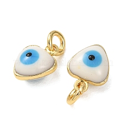 Brass Enamel Charms&nbsp;KK-S518-03H-G