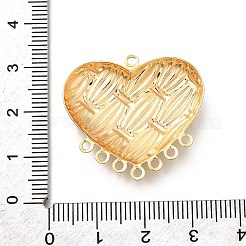 Brass Chandelier Component Links&nbsp;KK-K378-80G