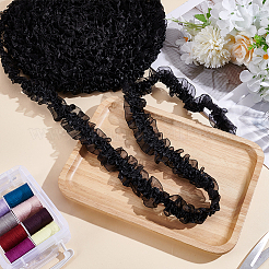 10 Yards Polyester Chiffon Pleated Ribbon&nbsp;OCOR-MA0001-21B