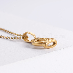 Vintage Style Stainless Steel Crown Pendant Necklaces&nbsp;SF4689