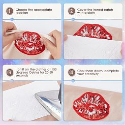 Polyester Cloth Patches&nbsp;PATC-WH20006-009