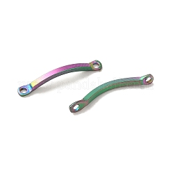 Ion Plating(IP) 304 Stainless Steel Connector Charms&nbsp;STAS-Q323-11MC