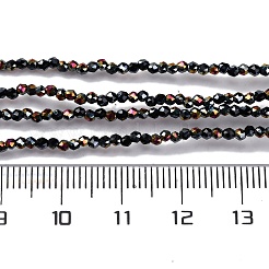 Electroplate Glass Beads Strands&nbsp;EGLA-H107-01A-HP01