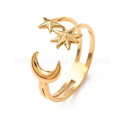 304 Stainless Steel Cuff Open Rings for Women&nbsp;LS-SA-CBA7325-05G