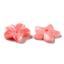 Synthetic Shell Dyed Beads&nbsp;SHEL-K007-04