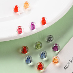 Transparent Acrylic Beads&nbsp;X-TACR-S154-02A