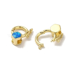 Rack Plating Brass Twister Clasps&nbsp;KK-P268-03A-G
