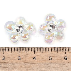UV Plating Transprent Acrylic Beads&nbsp;OACR-S145-03