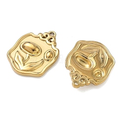 Embossed 304 Stainless Steel Pendants&nbsp;STAS-F342-03A-G