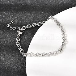 304 Stainless Steel Chain Bracelets&nbsp;BJEW-Z167-02P