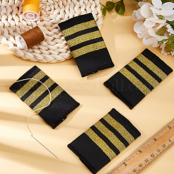 Polyester Pilot Epaulettes&nbsp;DIY-WH0248-730A