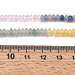 Natural Rose Quartz & Green Aventurine & Blue Aventurine & White Jade Beads Strands&nbsp;G-H333-01