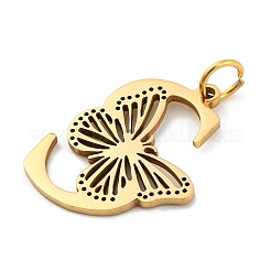 Ion Plating(IP) 201 Stainless Steel Pendants&nbsp;STAS-N103-184G-S