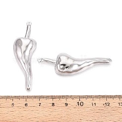 304 Stainless Steel Chili Pepper Big Pendants&nbsp;STAS-T067-42P