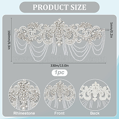 1Pc Cloth Embroidery Cloth Iron On/Sew On Patches&nbsp;DIY-FH0009-67B