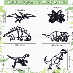 Plastic Cookie Cutters&nbsp;DIY-WH0488-12B