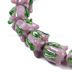 Handmade Lampwork Beads Strands&nbsp;LAMP-P066-01