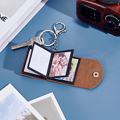 1Pc Imitation Leather Keychains&nbsp;HJEW-NB0002-17B