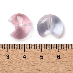 Baking Paint Transparent Glass Beads&nbsp;DGLA-F003-01A