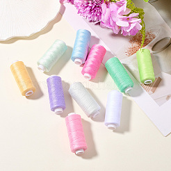 10Pcs 10 Colors Polyester Sewing Thread&nbsp;SENE-CY0001-05E