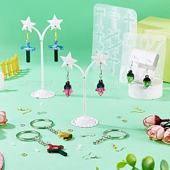 DIY Dangle Earings Making Kits&nbsp;DIY-TA0012-35